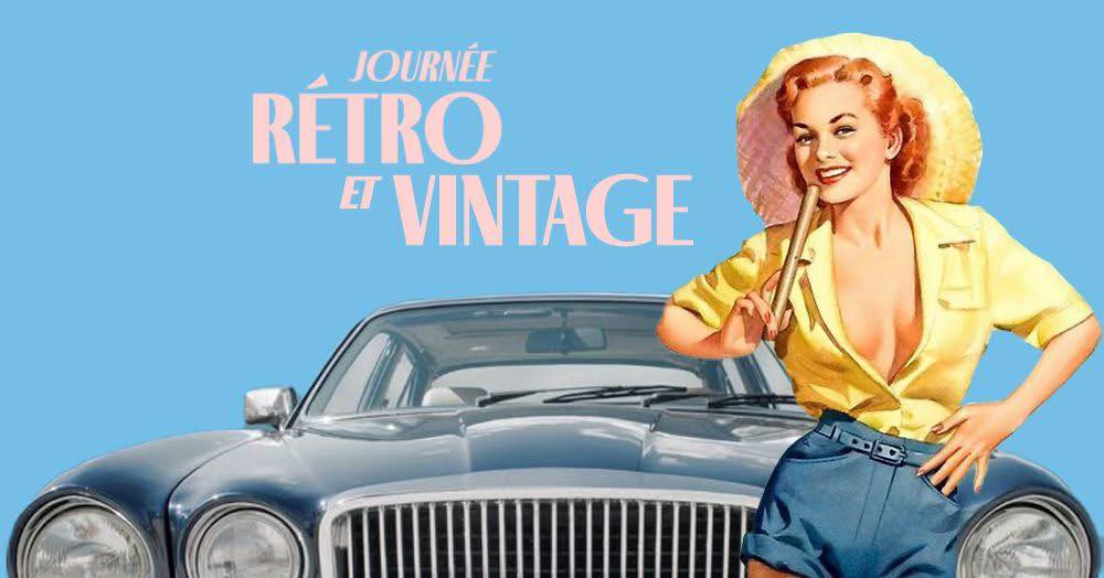 Journée rétro vintage et vieilles voitures